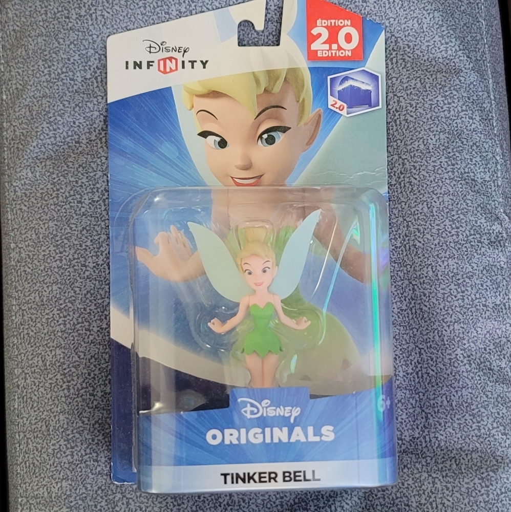 NWOT Disney INFINITY: Tinker Bell Figure with Power Disc 2.0 Edition